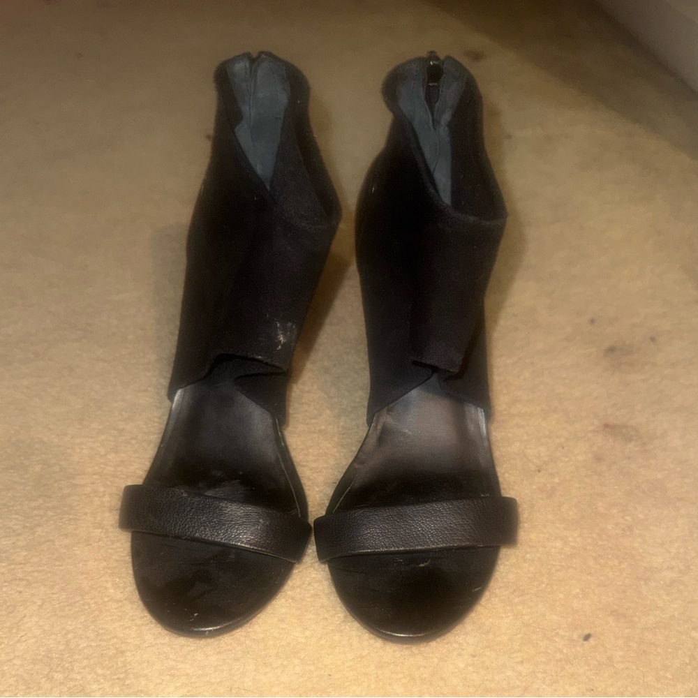 Sole Society Black Heeled Boots